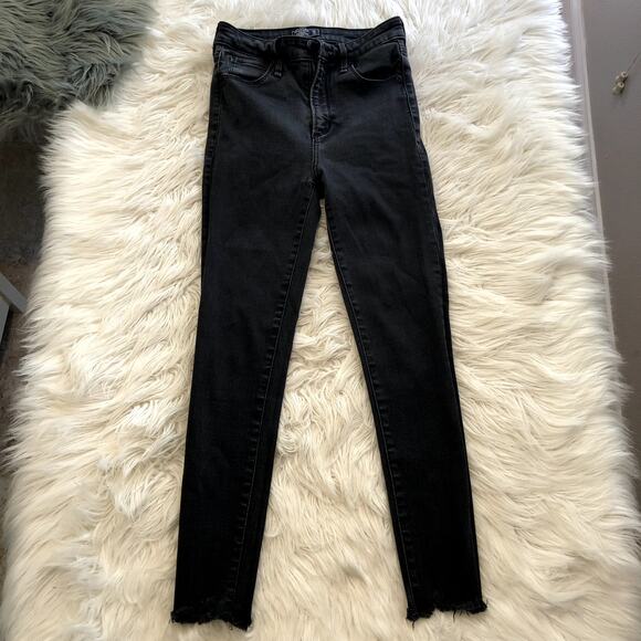 new Abercrombie & Fitch Simone High Rise Ankle Jean, size 0S/0 short, 25 - Picture 1 of 3